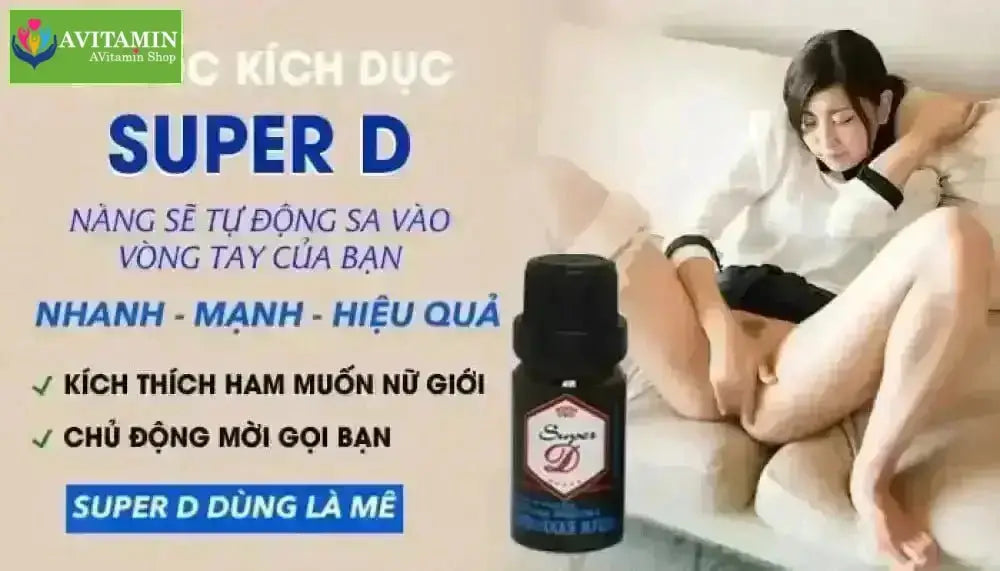 Super D thuốc kích thích nữ chính hãng Nga tác dụng mạnh tốt nhất - AVITAMINSHOP.COM
