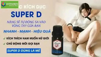 Super D thuốc kích thích nữ chính hãng Nga tác dụng mạnh tốt nhất - AVITAMINSHOP.COM