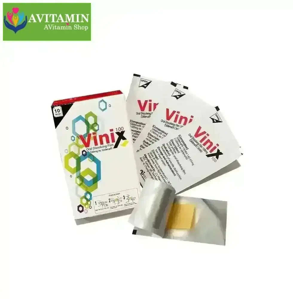 Tem Vinix 100mg tăng cường sinh lý, kéo dài thời gian yêu - AVITAMINSHOP.COM