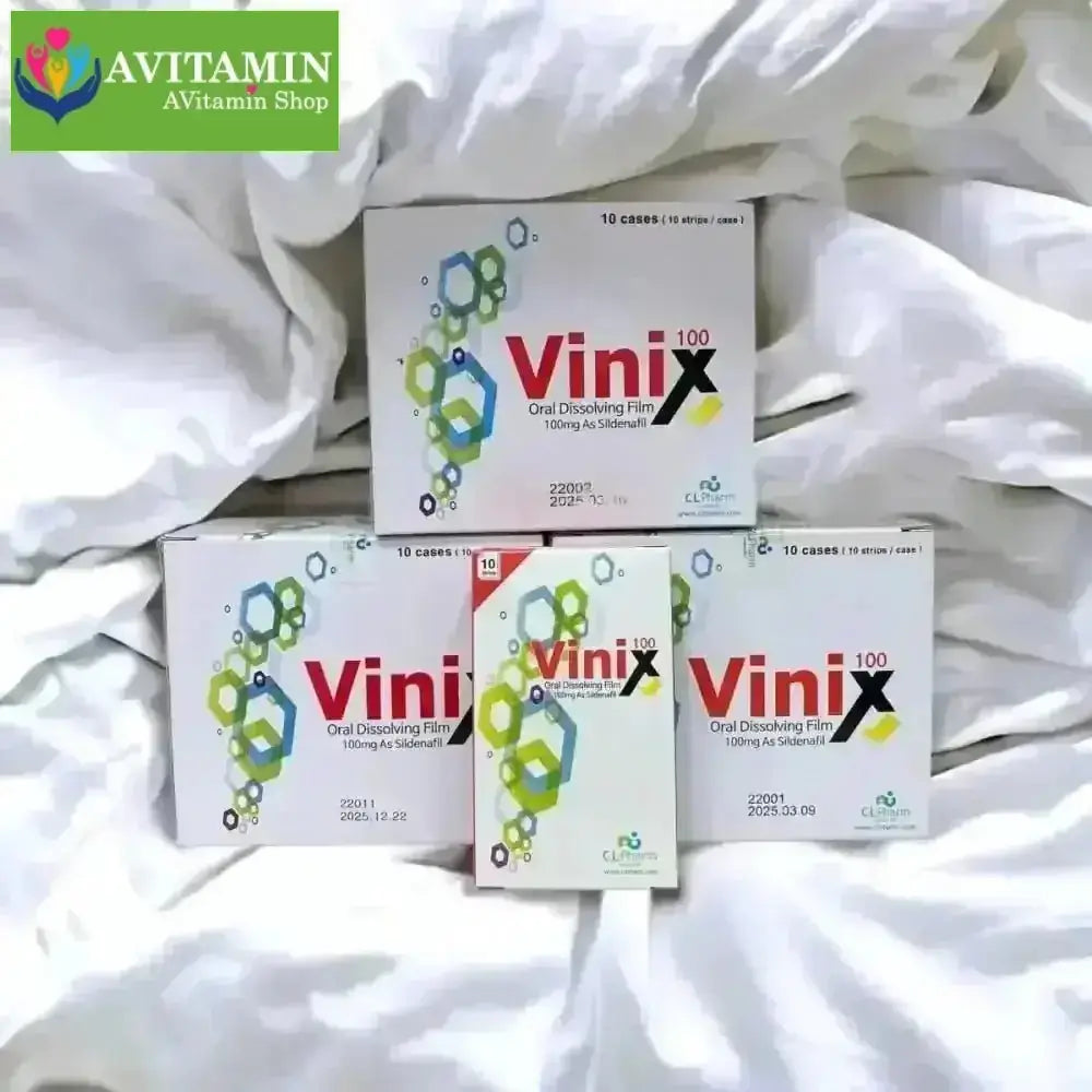 Tem Vinix 100mg tăng cường sinh lý, kéo dài thời gian yêu - AVITAMINSHOP.COM