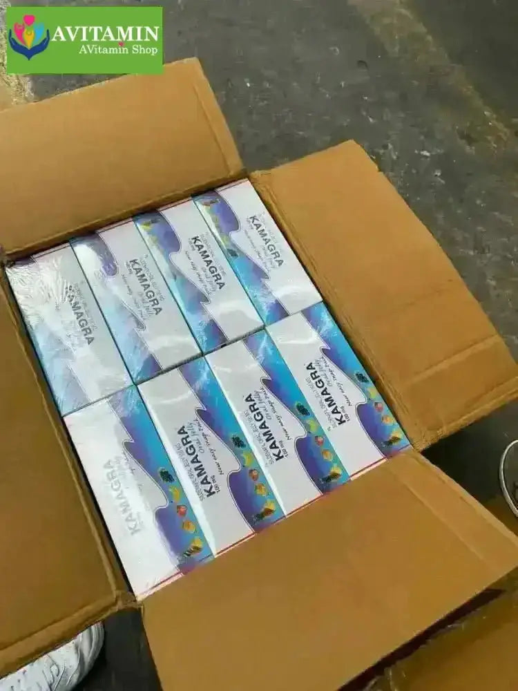 Thạch trái cây cường dương tăng cường sinh lý nam Kamagra Oral Jelly 100mg Hộp 7 Gói - AVITAMINSHOP.COM