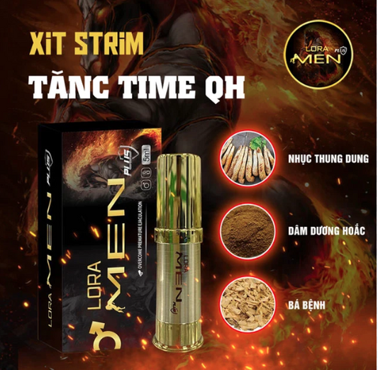 Chai Xịt Lora Men Plus Kéo Dài Thời Gian Quan Hệ - AVITAMINSHOP.COM