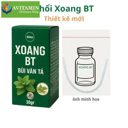 Thổi xoang bt hỗ trợ viêm xoang viêm mũi dị ứng, bột thổi xoang bt MaLi - AVITAMINSHOP.COM