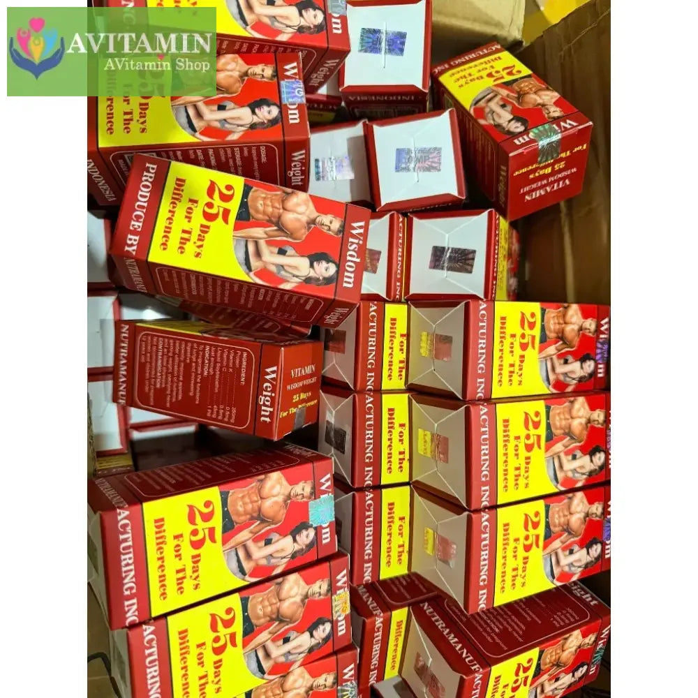 Thực phẩm chức năng vitamin tăng cân wisdom weight chính hãng tăng 3-4kg không tích nước tem kiểm định chống giả