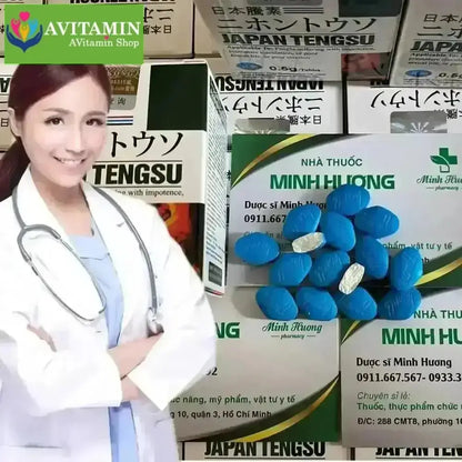 Thuốc Cường Dương Tengsu Japan – Chống Xuất Tinh Sớm Hiệu Qủa - AVITAMINSHOP.COM