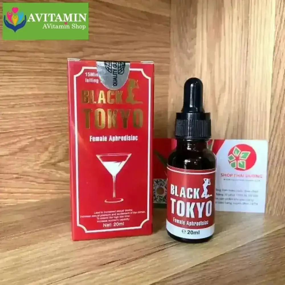 Thuốc Kích Dục Nữ Black Tokyo Dạng Nước Chính Hãng Cực Mạnh - Thuốc Giúp Phụ Nữ Lên Đỉnh - AVITAMINSHOP.COM