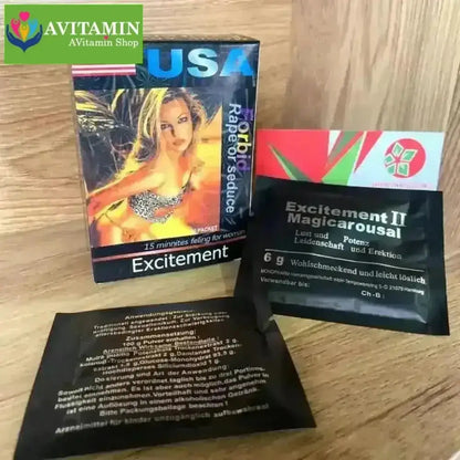 Thuốc Kích Dục Nữ Excitement II magicarousal Dạng Bột Mịn Chính Hãng USA - AVITAMINSHOP.COM