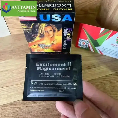 Thuốc Kích Dục Nữ Excitement II magicarousal Dạng Bột Mịn Chính Hãng USA - AVITAMINSHOP.COM