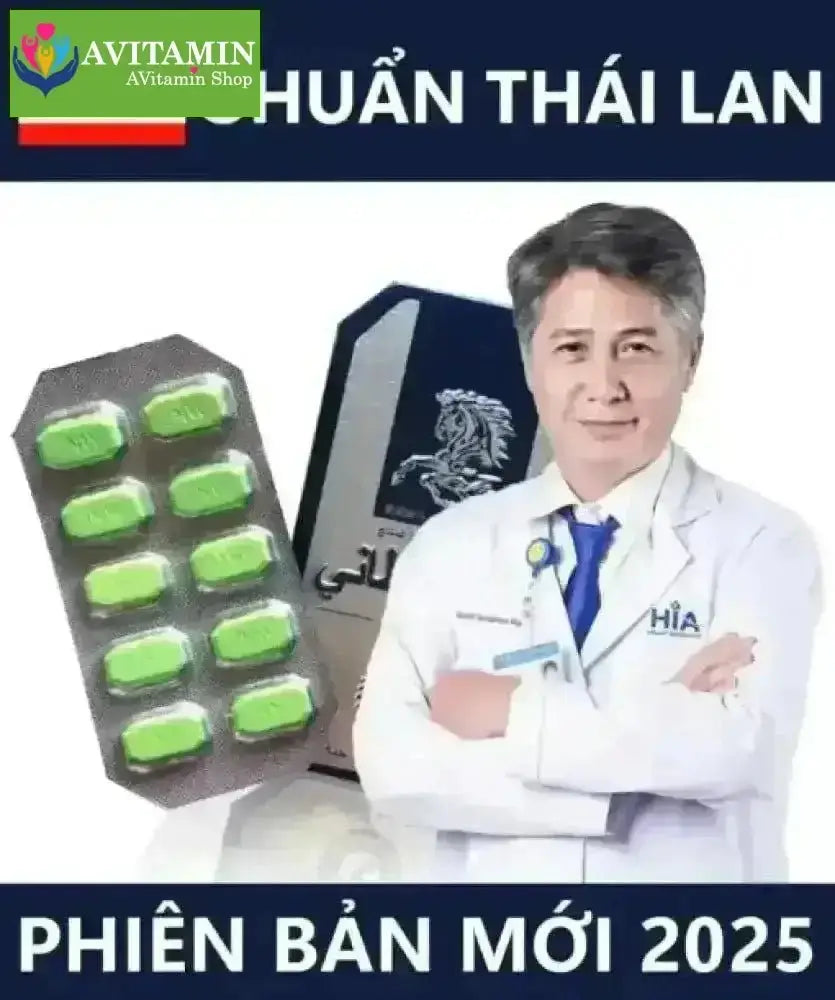 Thuốc Ngựa Thái xanh chính hãng – Cương cứng nhanh và lâu xuất tinh, tăng khoái cảm, cường cứng và hỗ trợ quan hệ nhiều lần - AVITAMINSHOP.COM