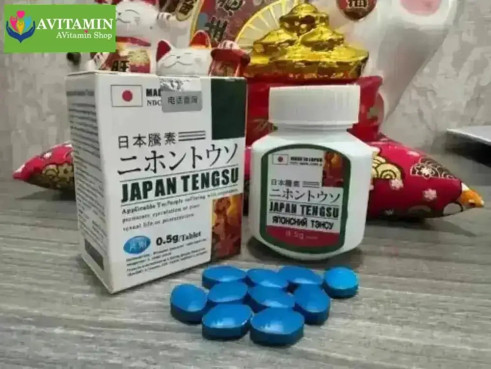 Thuốc Viên uống Tengsu Japan – Bản Chuẩn Nhật Chính Hãng, Tăng Cường Sinh Lý Nam, Hỗ Trợ Trị Xuất Tinh Sớm - AVITAMINSHOP.COM