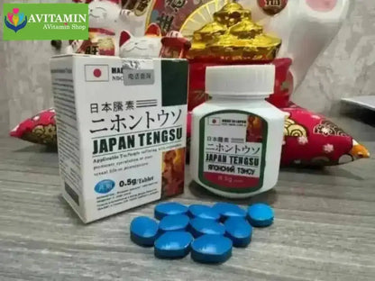 Thuốc Viên uống Tengsu Japan – Bản Chuẩn Nhật Chính Hãng, Tăng Cường Sinh Lý Nam, Hỗ Trợ Trị Xuất Tinh Sớm - AVITAMINSHOP.COM