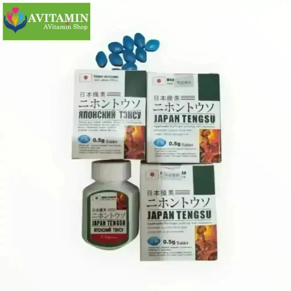 Thuốc Viên uống Tengsu Japan – Bản Chuẩn Nhật Chính Hãng, Tăng Cường Sinh Lý Nam, Hỗ Trợ Trị Xuất Tinh Sớm - AVITAMINSHOP.COM