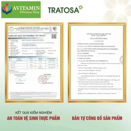 Trà tía tô okoshi plus Hưng Yên TRATOSA 8 vị thảo dược 33 túi lọc tốt cho xương khớp, gút, an toàn và lành tính - AVITAMINSHOP.COM