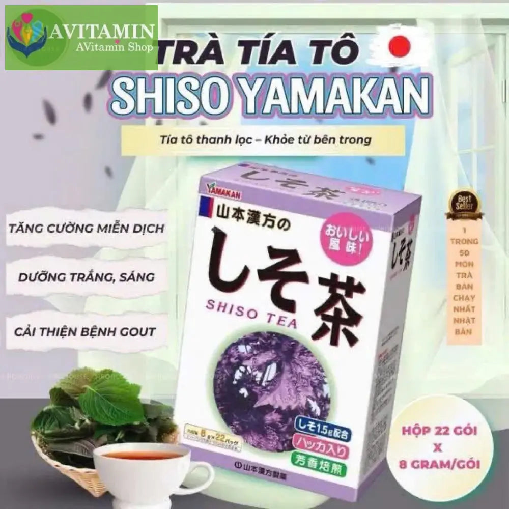 TRÀ TÍA TÔ SHISO TEA NHẬT BẢN
