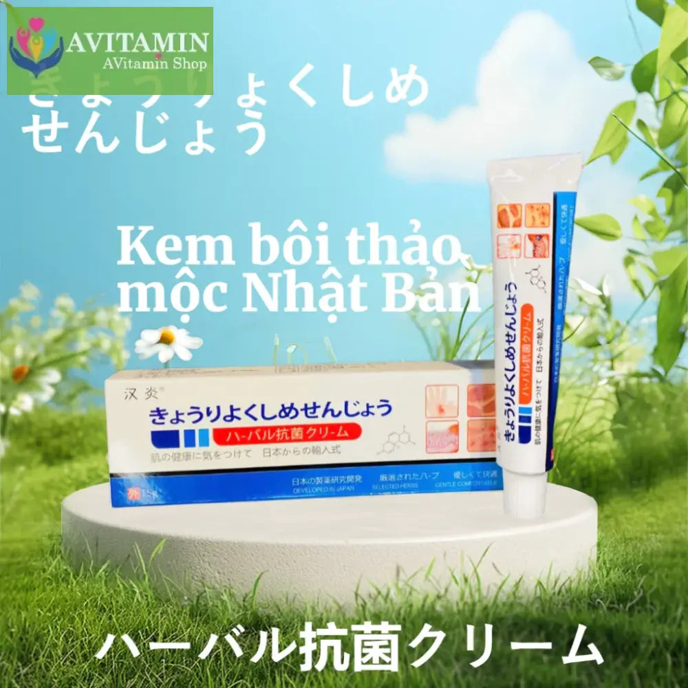 /Tuýp Nhật/ Kem bôi chuyên nấm ngứa thảo mộc cực hiệu quả