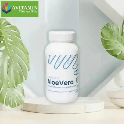 Viên uống Aloe Vera của Unicity – Hỗ trợ cải thiện táo bón (Lọ 50 Viên) - AVITAMINSHOP.COM