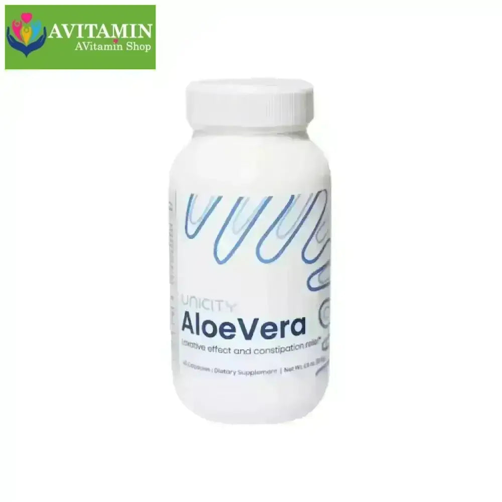 Viên uống Aloe Vera của Unicity – Hỗ trợ cải thiện táo bón (Lọ 50 Viên) - AVITAMINSHOP.COM