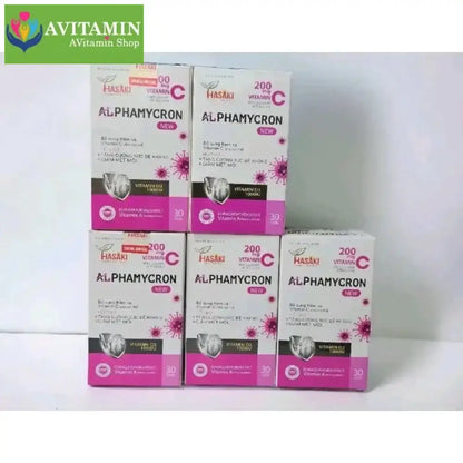 Viên uống ALPHAMYCRON 30 Viên Hỗ trợ bổ sung vitamin, giúp tăng sức đề kháng - AVITAMINSHOP.COM