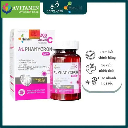 Viên uống Alphamycron – Viên uống tăng cường đề kháng, hỗ trợ miễn dịch (Hộp 30 viên) - AVITAMINSHOP.COM
