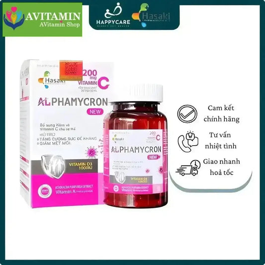 Viên uống Alphamycron – Viên uống tăng cường đề kháng, hỗ trợ miễn dịch (Hộp 30 viên) - AVITAMINSHOP.COM