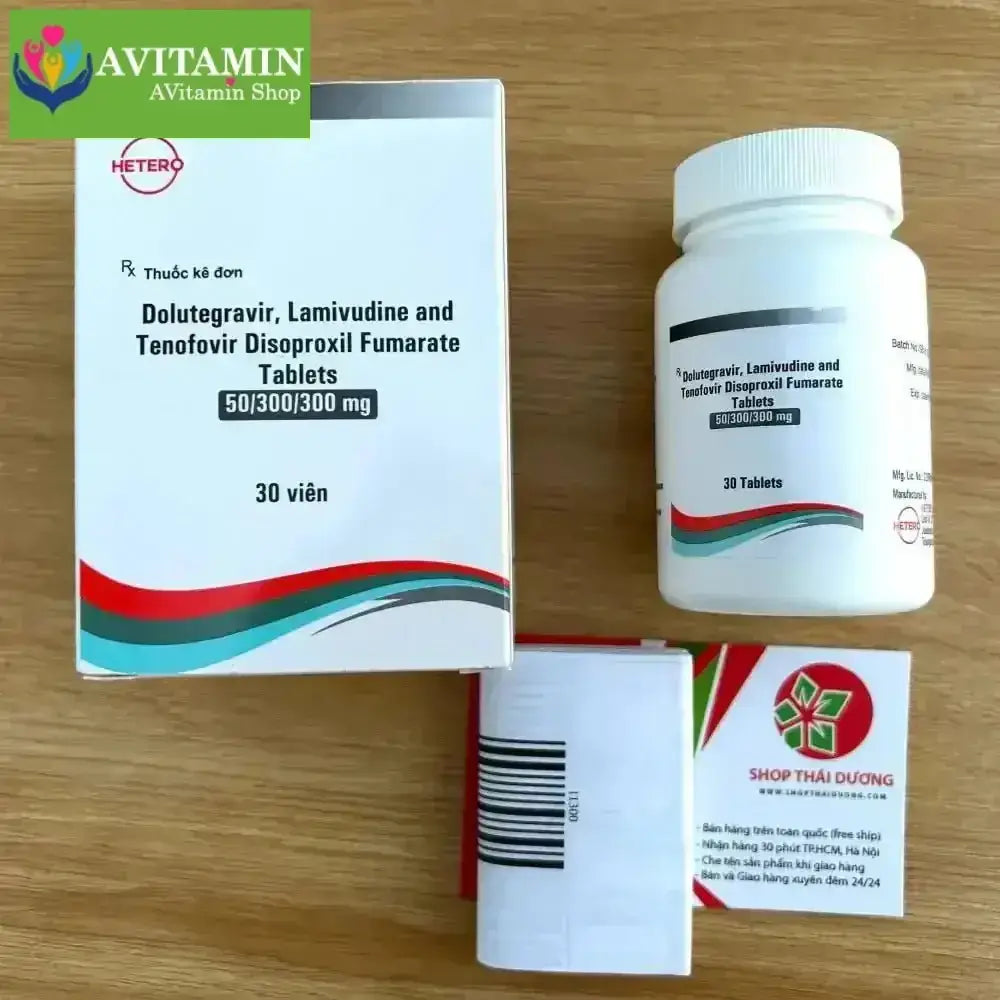 Viên Uống ARV Mylan phòng Chống Phôi Nhiếm HIV Hộp 30 viên - AVITAMINSHOP.COM