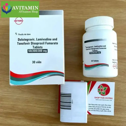 Viên Uống ARV Mylan phòng Chống Phôi Nhiếm HIV Hộp 30 viên - AVITAMINSHOP.COM
