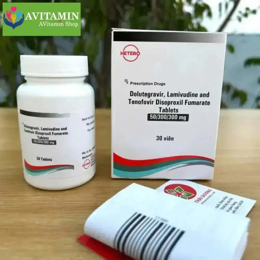 Viên Uống ARV Mylan phòng Chống Phôi Nhiếm HIV Hộp 30 viên - AVITAMINSHOP.COM