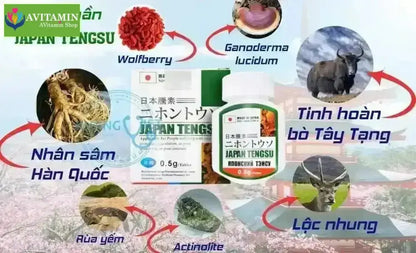 Viên uống Japan Tengsu chính hãng Nhật Bản - AVITAMINSHOP.COM
