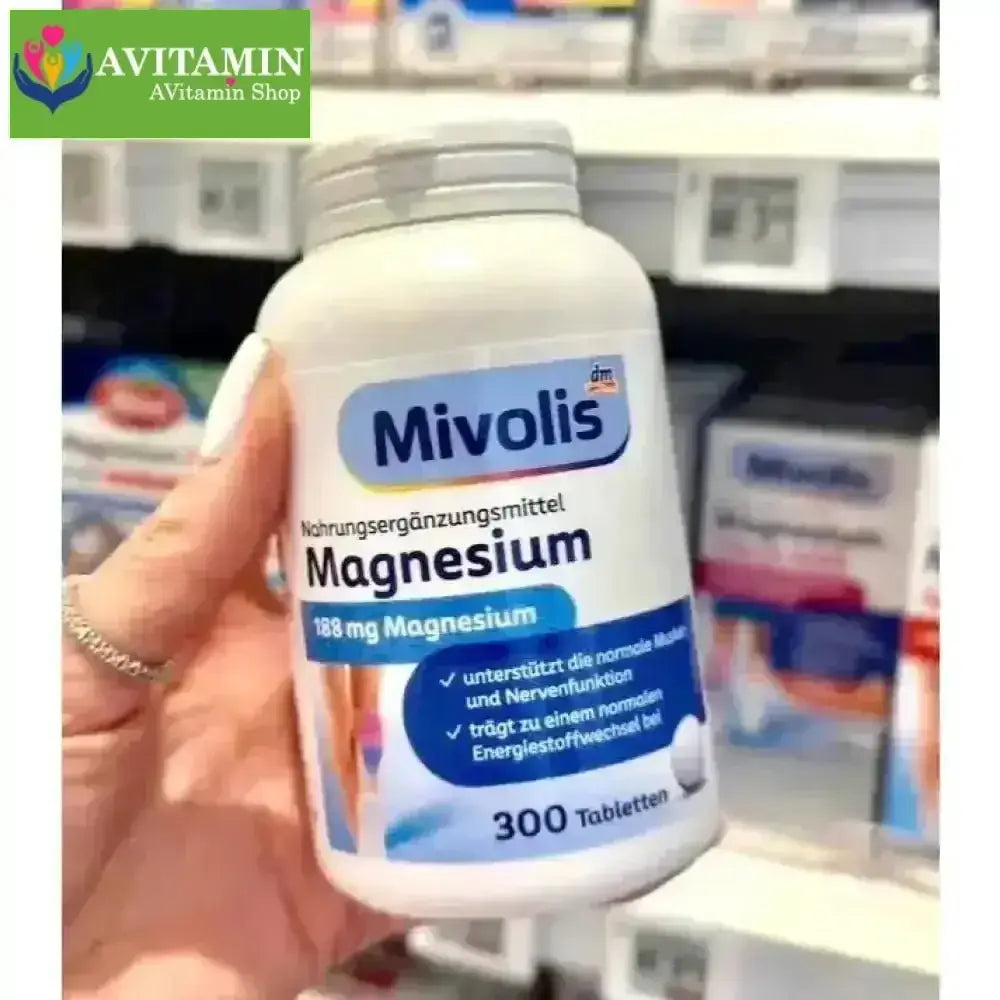 Viên uống Magie của Đức Magnesium của hãng Mivolis - AVITAMINSHOP.COM