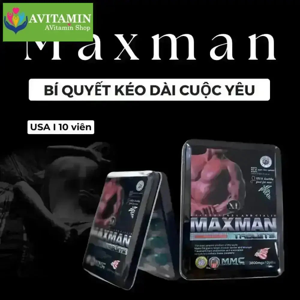 Viên Uống Maxman Chính Hãng - AVITAMINSHOP.COM