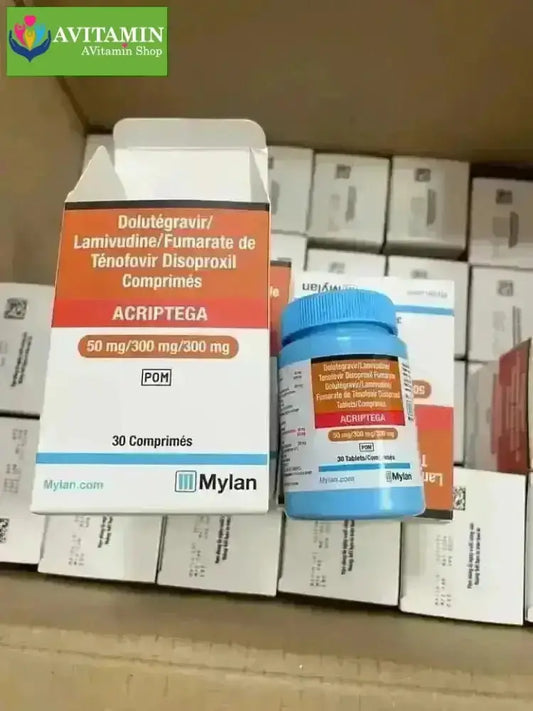 Viên Uống PEP72h - ARV ACRIPTEGA ngừa HIV sau QHTD và là ARV ức chế virut HIV 1 lọ 30 viên - AVITAMINSHOP.COM