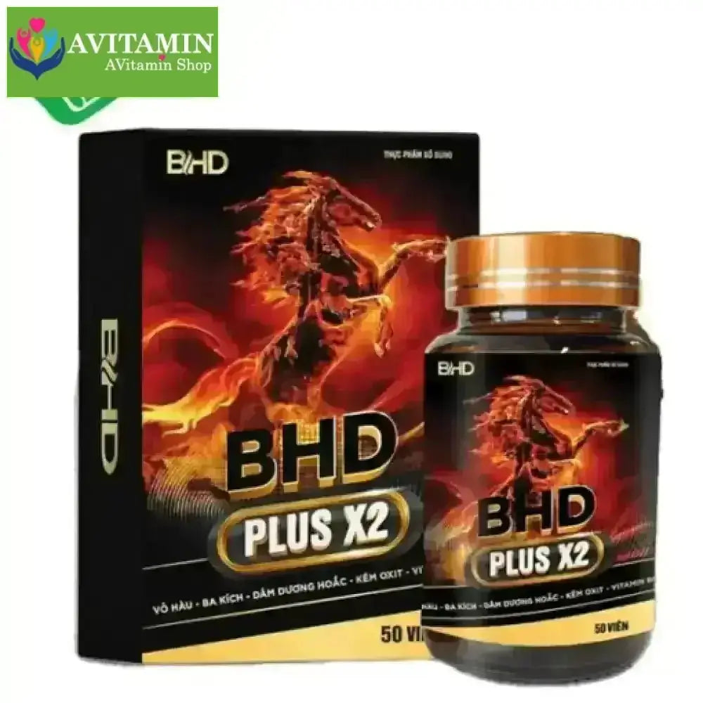 Viên uống tăng cường sinh lý nam giới Bổ Hoàn Dương Plus (hộp 1 lọ 50 viên) - AVITAMINSHOP.COM