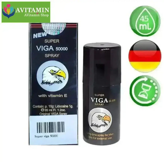 Viga 50000 Đức Chính Hãng - Hỗ Trợ Chống Xuất Tinh Sớm - AVITAMINSHOP.COM