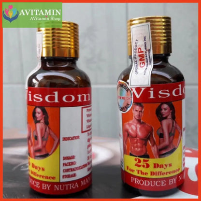 Vitamin tăng cân wisdom weight chính hãng indonesia hộp 25 viên
