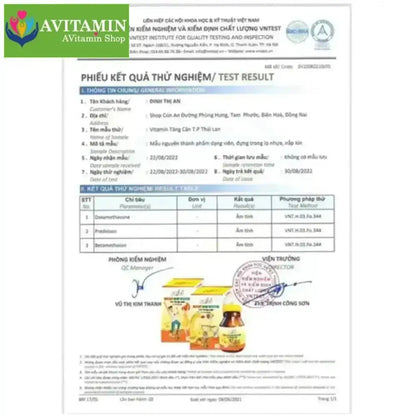 Vitamin TP Thái Lan Hỗ Trợ Cải Thiện Cân Nặng - AVITAMINSHOP.COM
