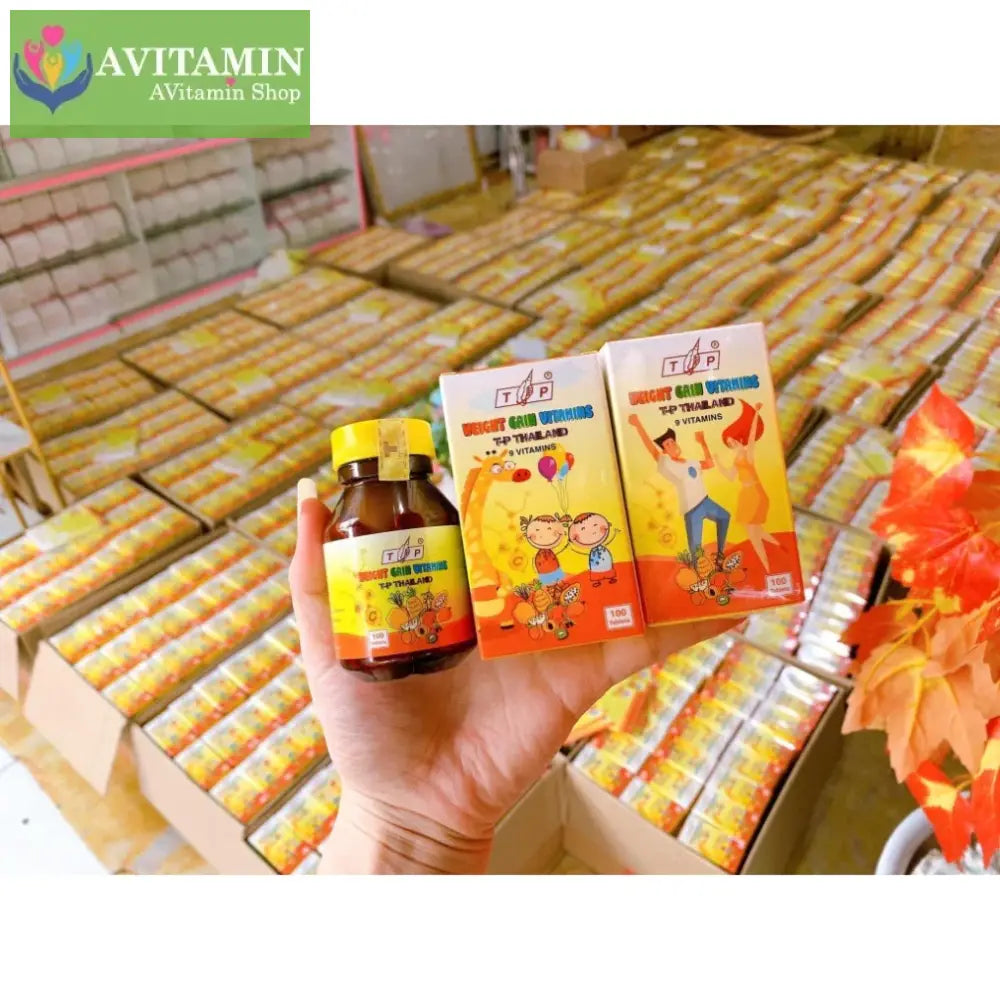 VITAMIN TP THÁI LAN TĂNG CÂN 100 VIÊN