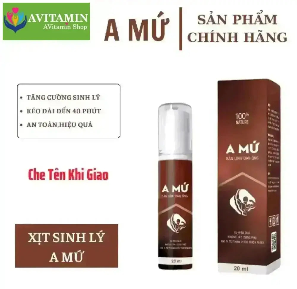 Xịt A Mứ Chính Hãng – Kéo Dài Thời Gian Hơn 30 Phút - AVITAMINSHOP.COM
