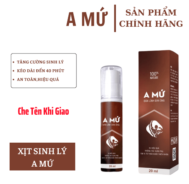 Xịt A Mứ Chính Hãng – Kéo Dài Thời Gian Hơn 30 Phút - AVITAMINSHOP.COM