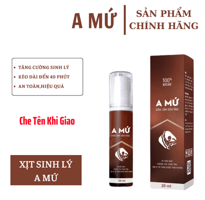 Xịt A Mứ Chính Hãng – Kéo Dài Thời Gian Hơn 30 Phút - AVITAMINSHOP.COM