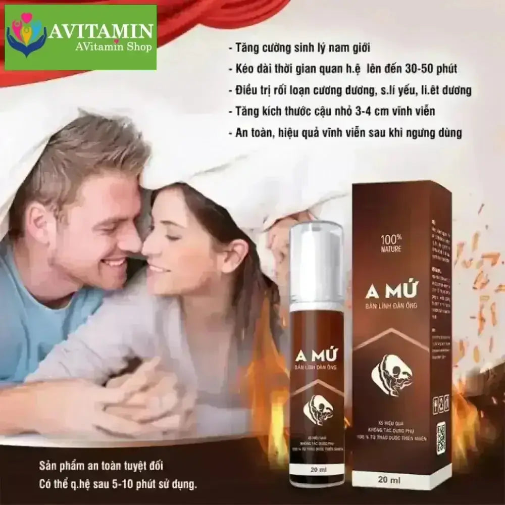 Xịt A Mứ Chính Hãng – Kéo Dài Thời Gian Hơn 30 Phút - AVITAMINSHOP.COM