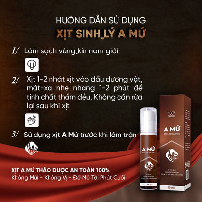 Xịt A Mứ Chính Hãng – Kéo Dài Thời Gian Hơn 30 Phút - AVITAMINSHOP.COM