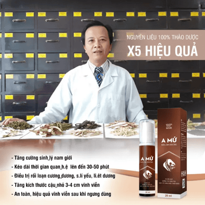 Xịt A Mứ Chính Hãng – Kéo Dài Thời Gian Hơn 30 Phút - AVITAMINSHOP.COM