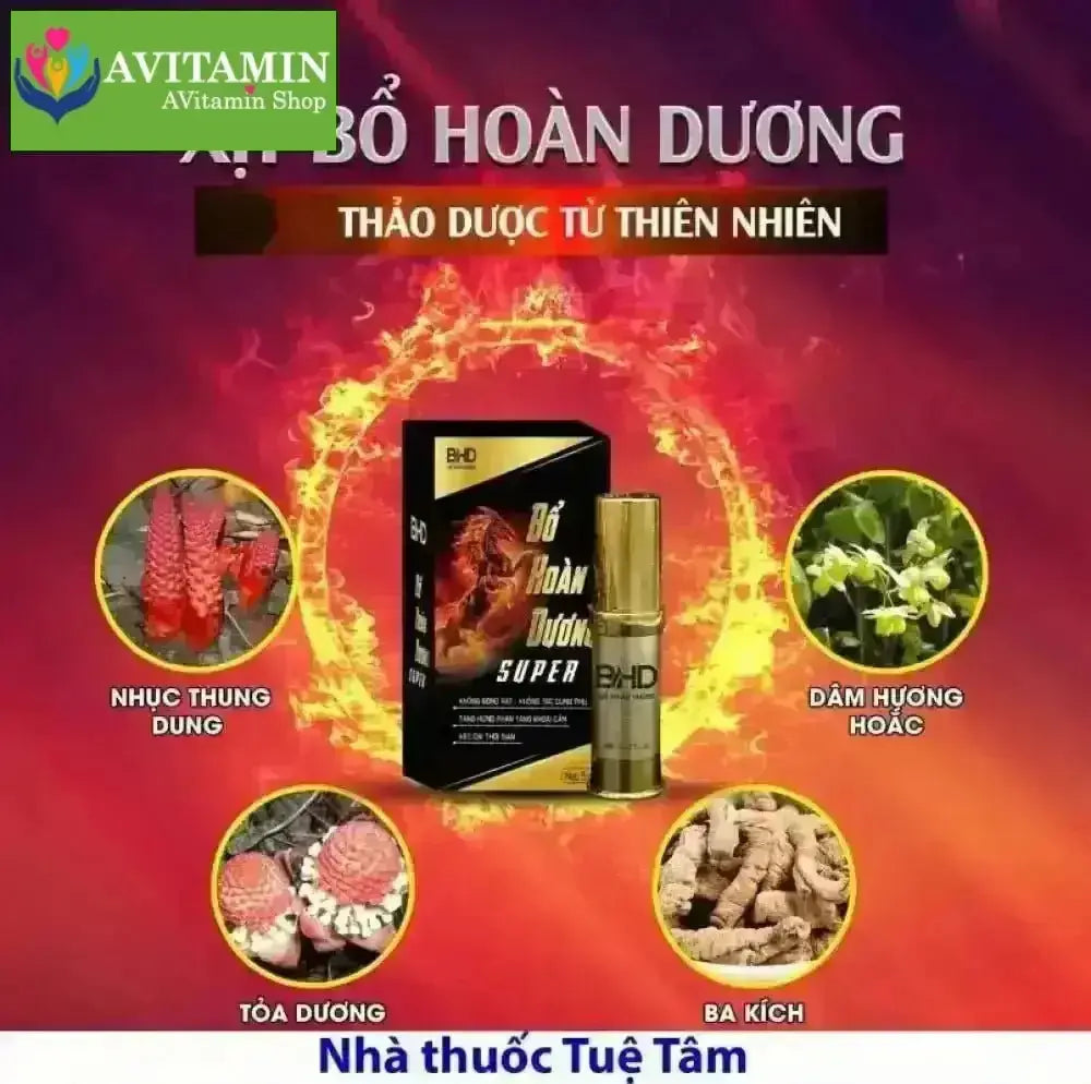 Xịt Bổ Hoàn Dương Giải Pháp Hữu Hiệu Cải Thiện Sinh Lý Nam - AVITAMINSHOP.COM