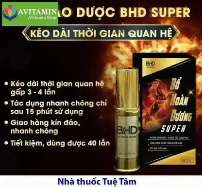 Xịt Bổ Hoàn Dương Giải Pháp Hữu Hiệu Cải Thiện Sinh Lý Nam - AVITAMINSHOP.COM