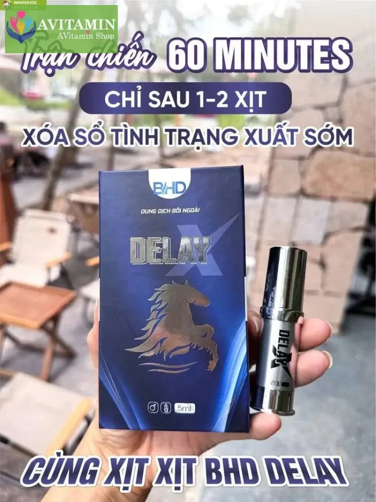 Xịt cải thiện sinh lí nam giới xuất tinh sớm Bổ Hoàn Dương Super BHD Mẫu Mới,Tăng khoái cảm kéo dài thời gian quan hệ