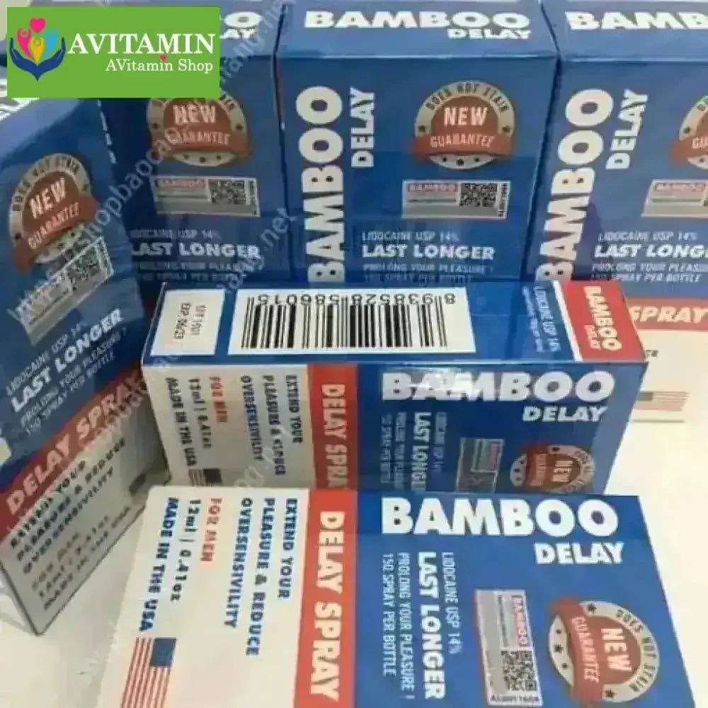 Xịt chống xuất tinh sớm Bamboo Delay 12ml – Giải pháp kéo dài cuộc yêu - AVITAMINSHOP.COM