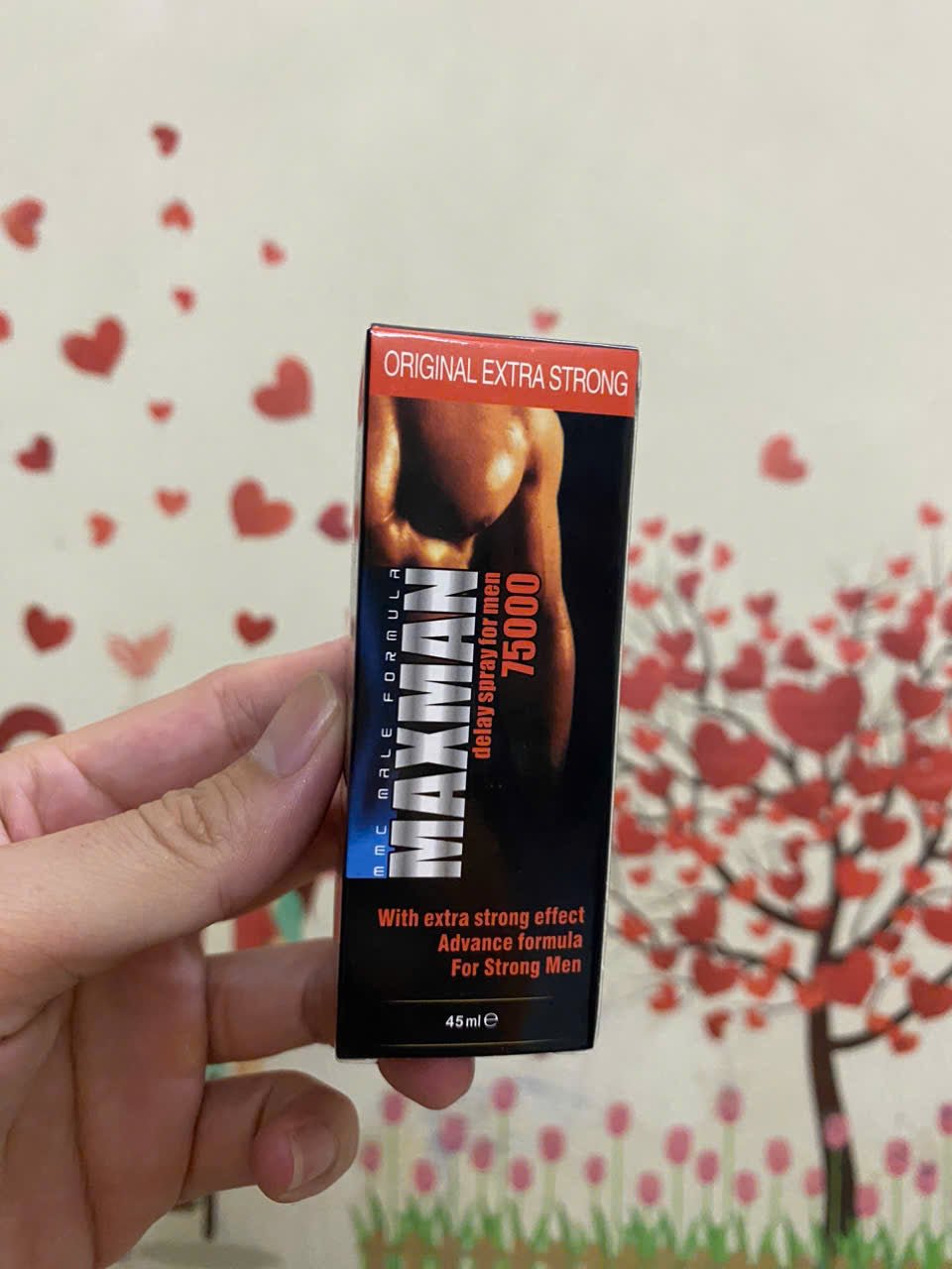 Xịt kéo dài thời gian quan hệ cho nam giới Maxman 75000 (chai 45ml) - AVITAMINSHOP.COM