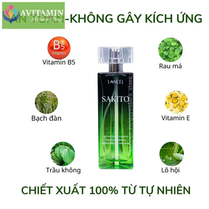 Xịt Khử Mùi Hôi Nách Sakito Chính Hãng.Hương Thơm Dịu Nhẹ Dùng Cho Được Cả Nam Và Nữ