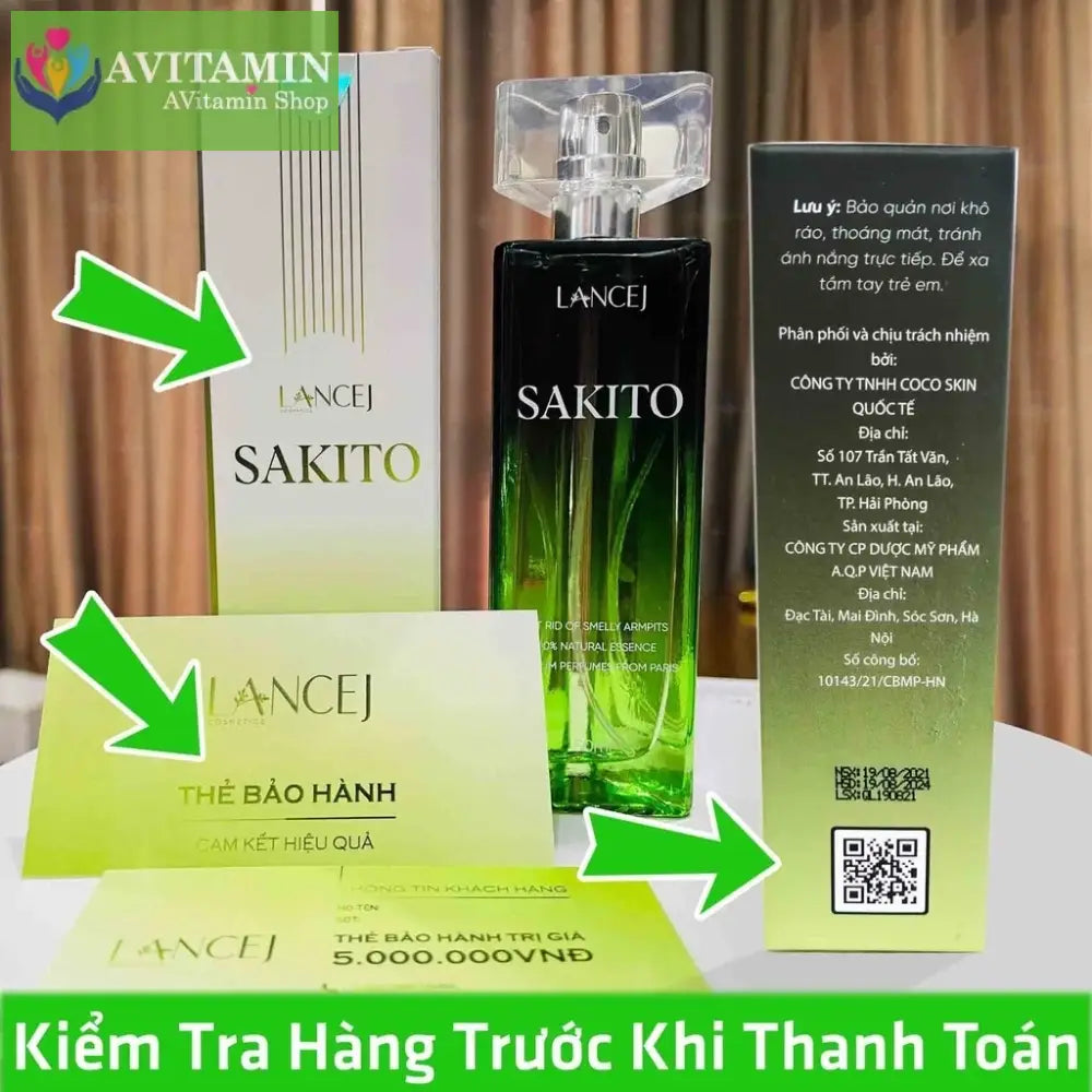 Xịt Khử Mùi Hôi Nách Sakito Chính Hãng.Hương Thơm Dịu Nhẹ Dùng Cho Được Cả Nam Và Nữ