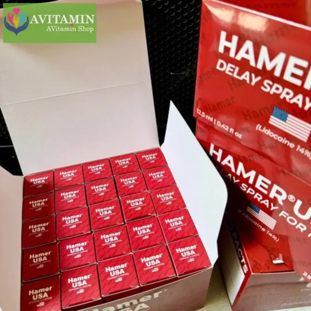 “Xịt Lâu Ra” Hamer USA Delay Spray 12,5ml – Chính Hãng